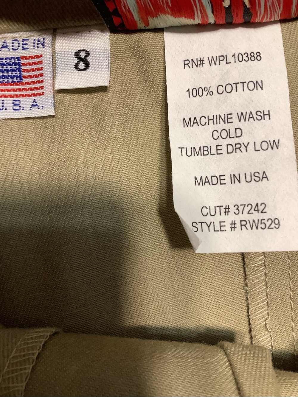 Vintage Scully Brushed Twill Convertible Riding Skirt - Picture 7 of 11